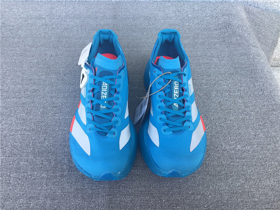 Adidas Adizero Adios Pro 4 Solar Blue Silver Metallic Lucid Red (UA)