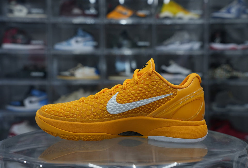Off White x Nike Zoom Kobe 6 Yellow Custom (UA)