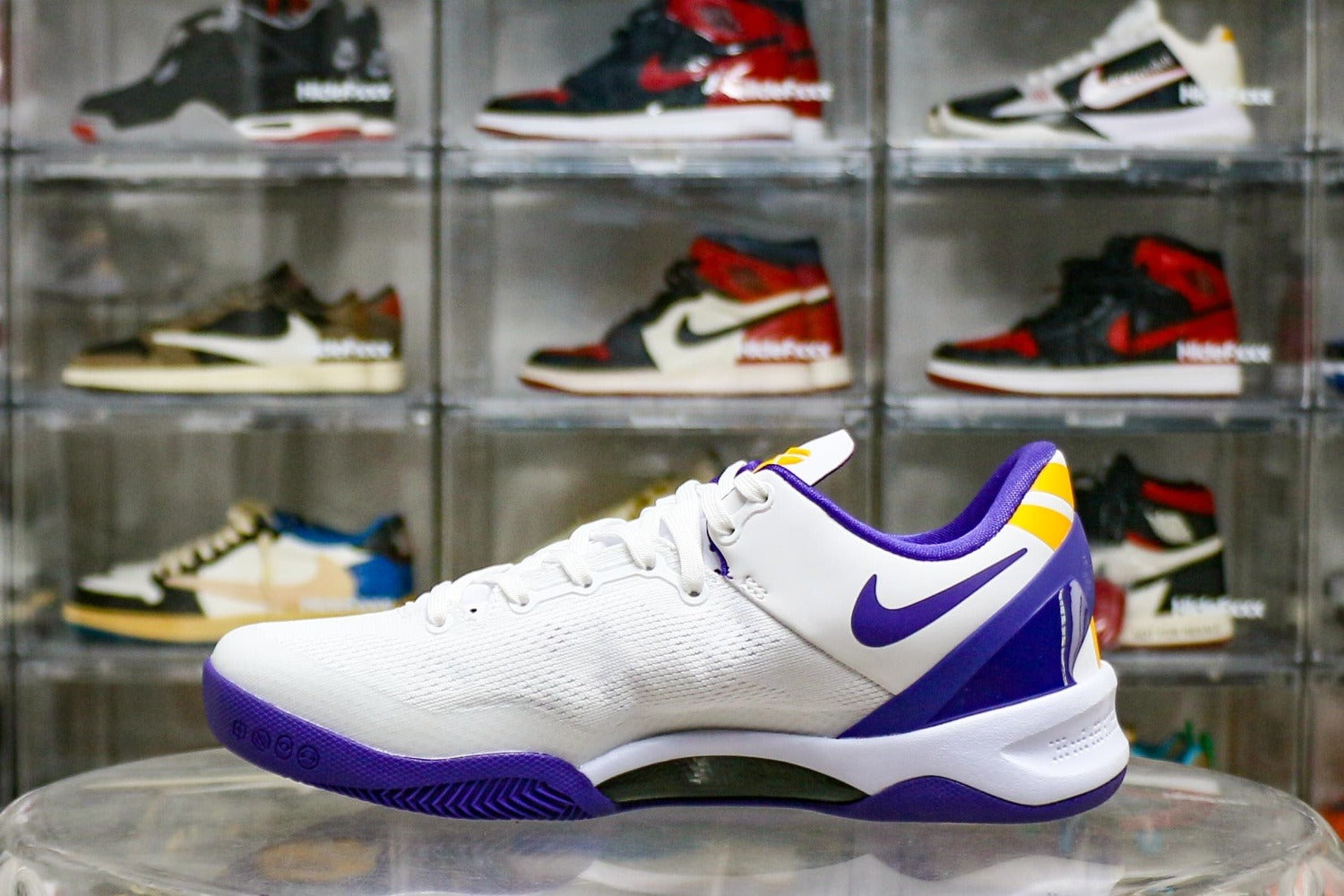 Nike Kobe 8 Protro “LSU White” PE (UA)