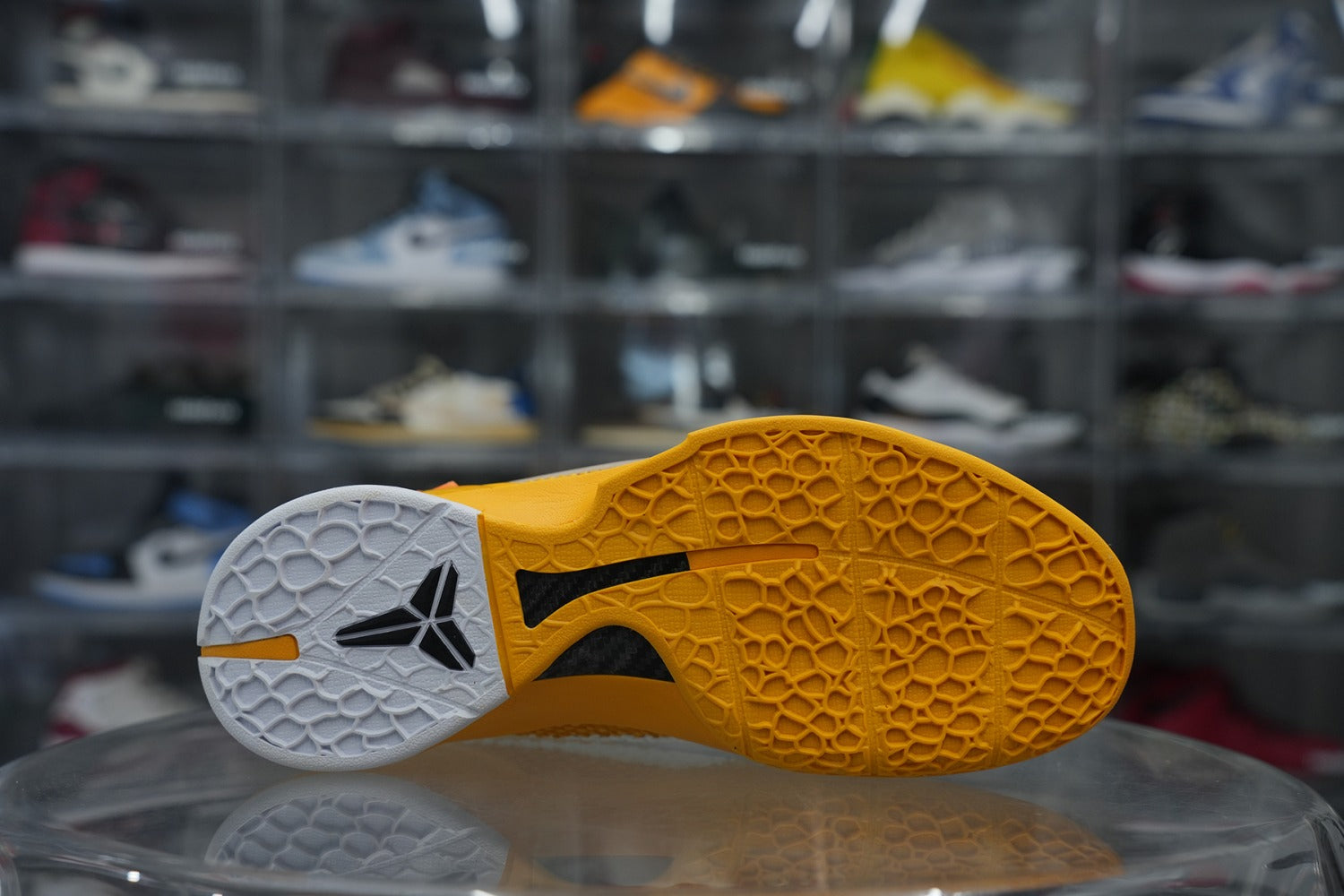 Off White x Nike Zoom Kobe 6 Yellow Custom (UA)