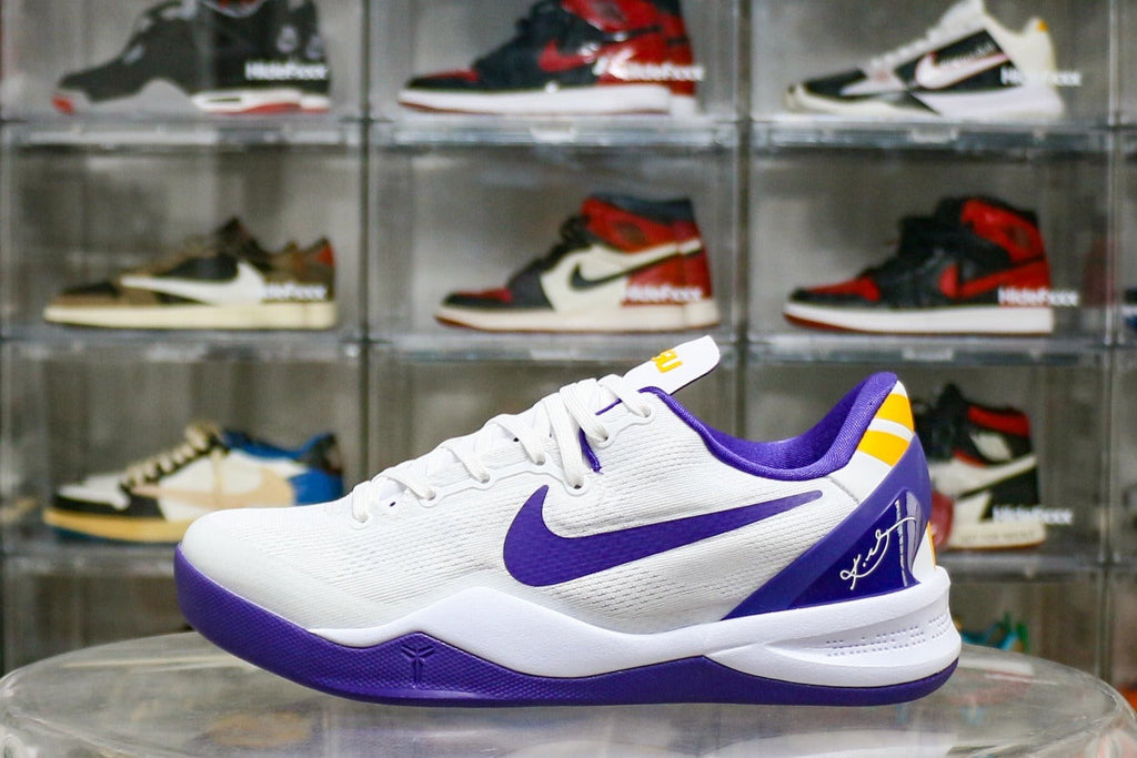 Nike Kobe 8 Protro “LSU White” PE (UA)