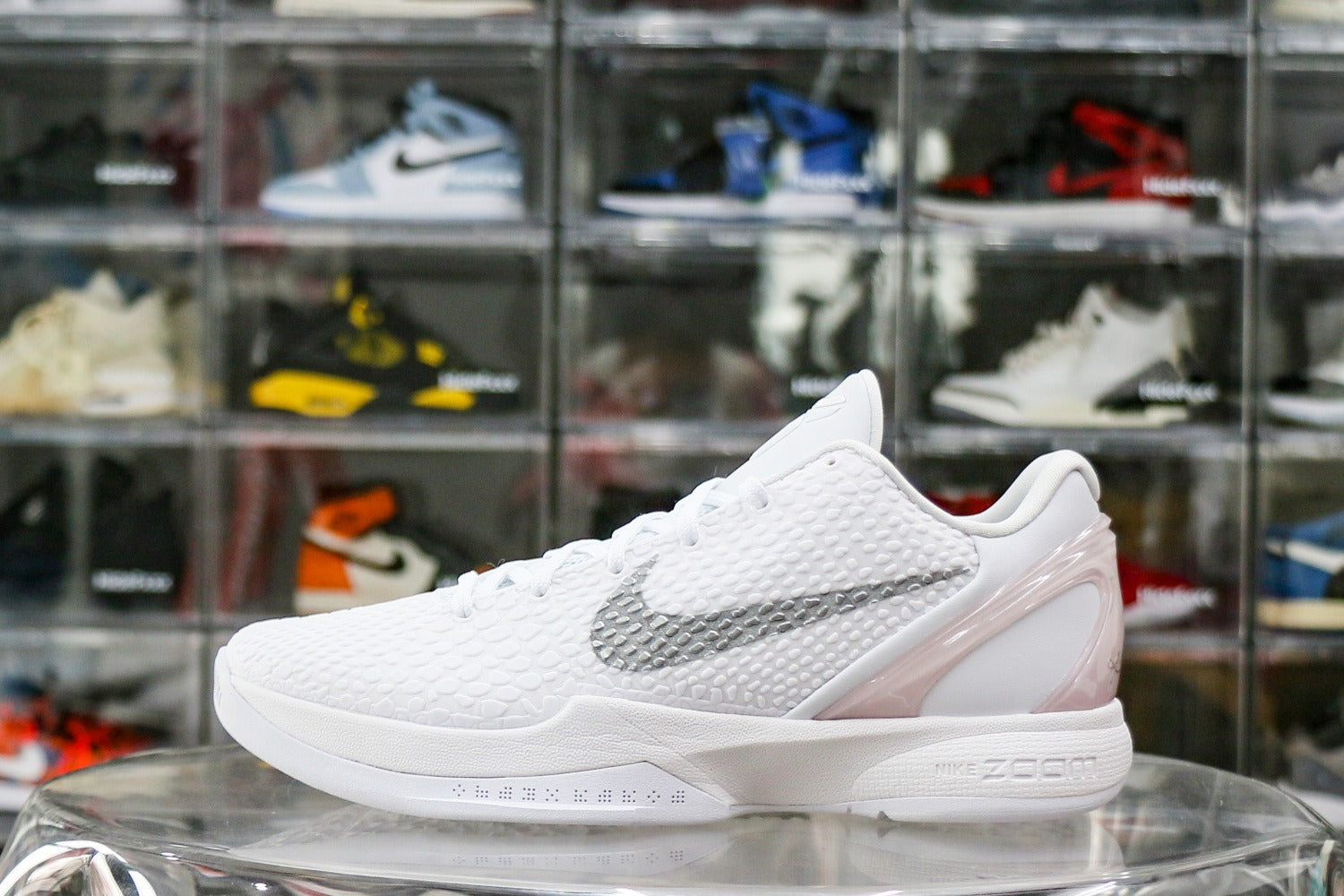 Nike Kobe 6 Protro White Grey Sample (UA)