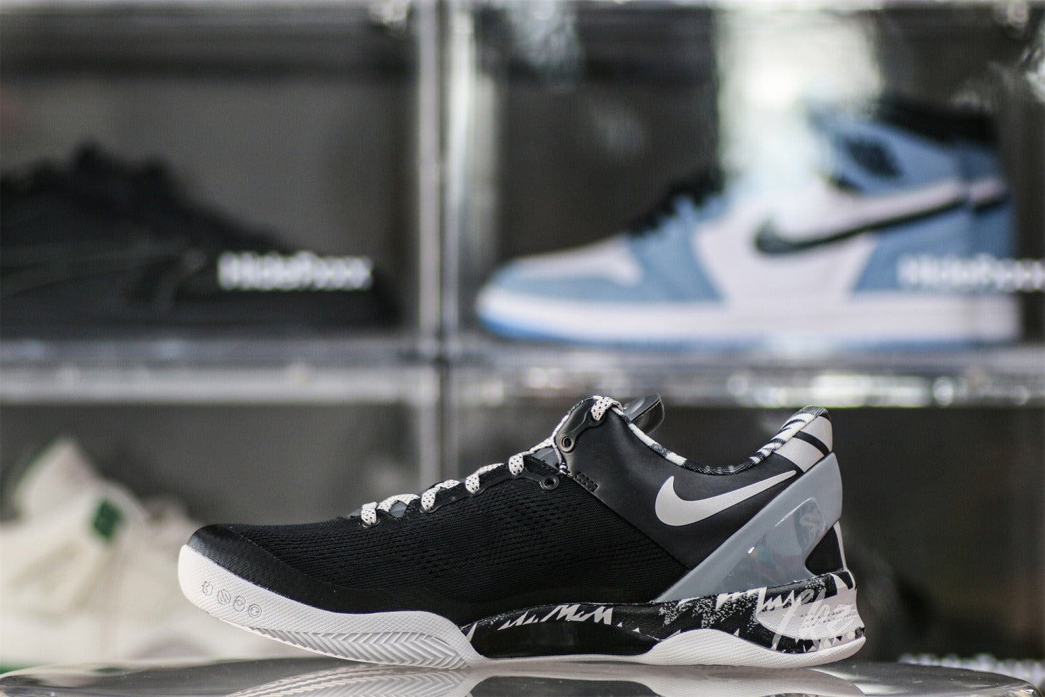 Nike Kobe 8 System Philippines Black Silver (UA)