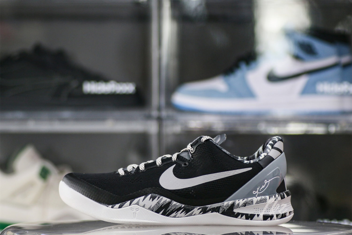 Nike Kobe 8 System Philippines Black Silver (UA)