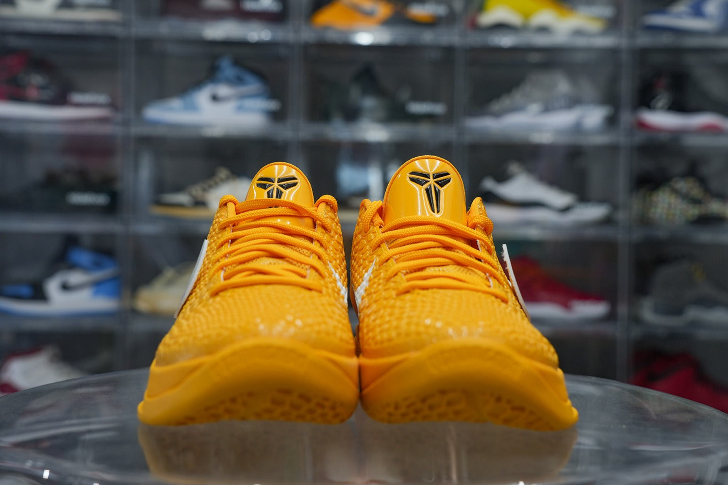 Off White x Nike Zoom Kobe 6 Yellow Custom (UA)