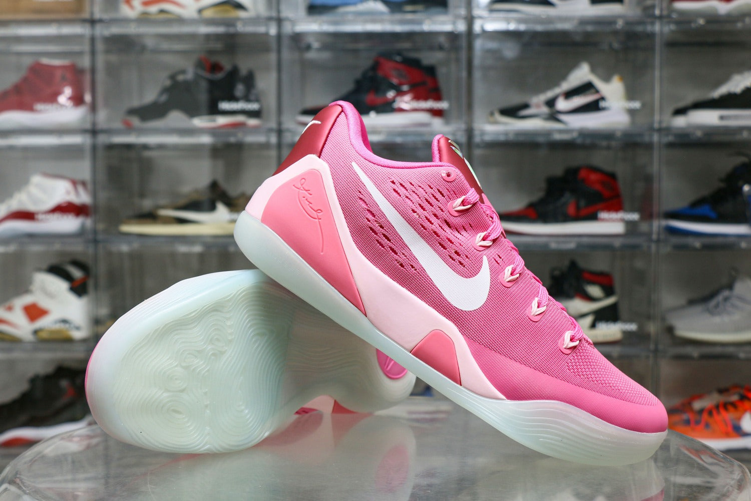 Nike Kobe 9 EM Low Protro Kay Yow Think Pink (UA)