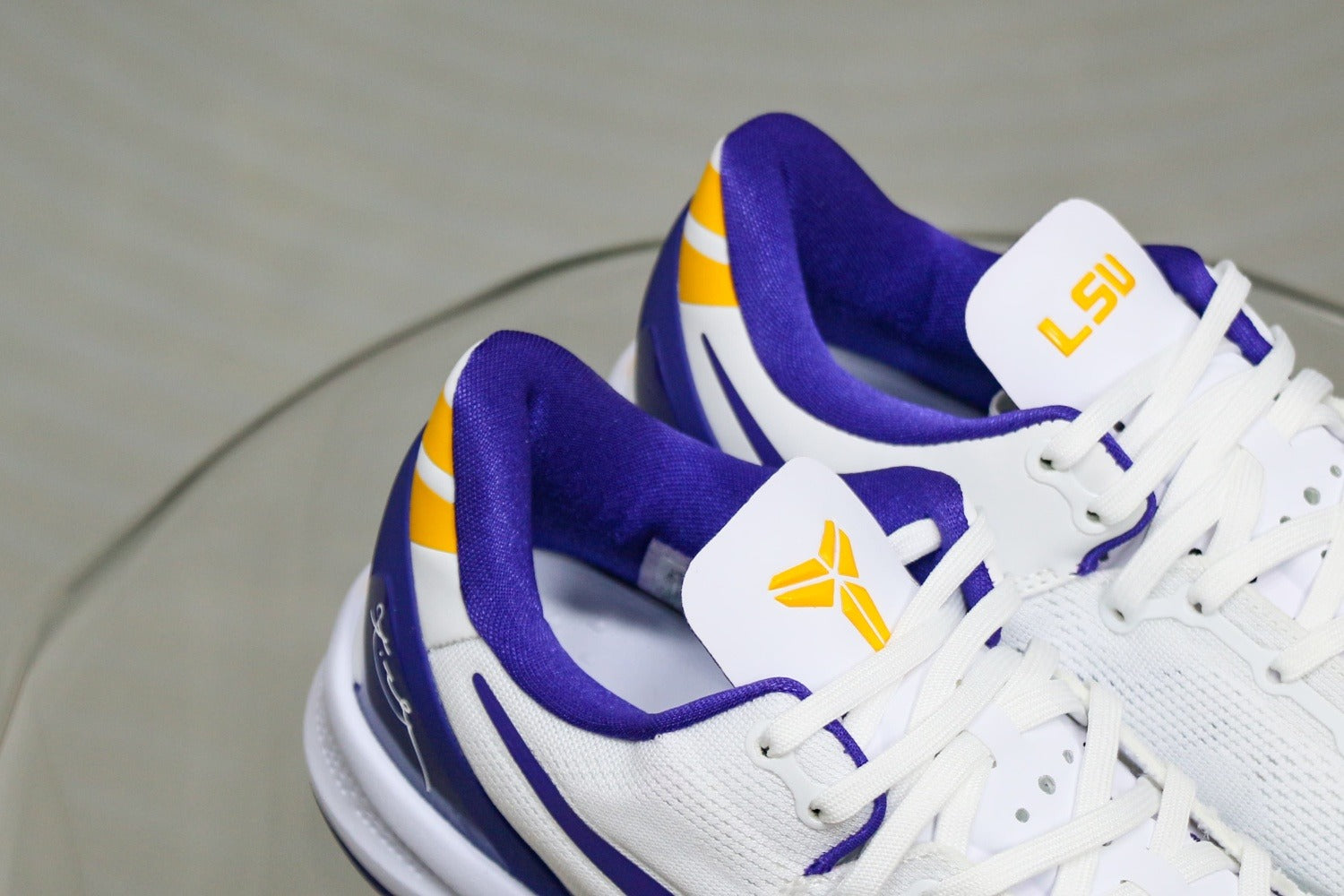 Nike Kobe 8 Protro “LSU White” PE (UA)