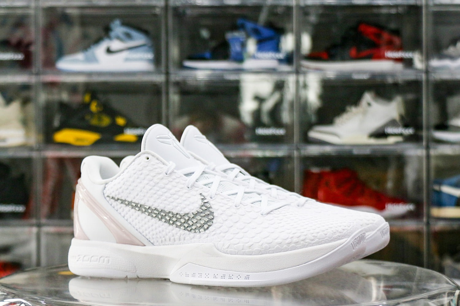 Nike Kobe 6 Protro White Grey Sample (UA)