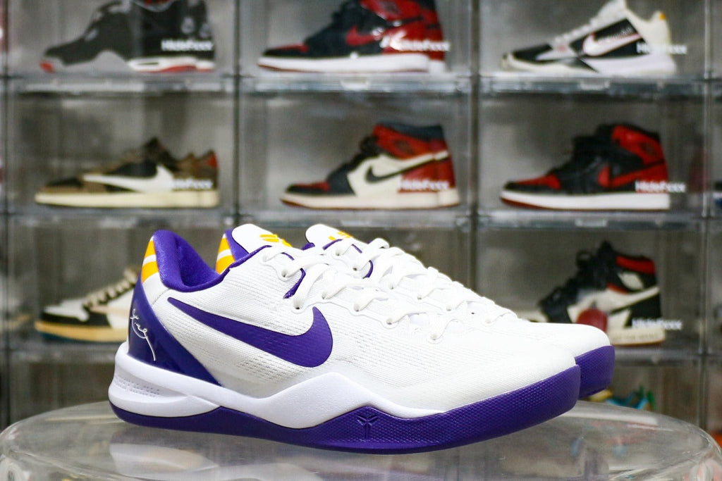 Nike Kobe 8 Protro “LSU White” PE (UA)