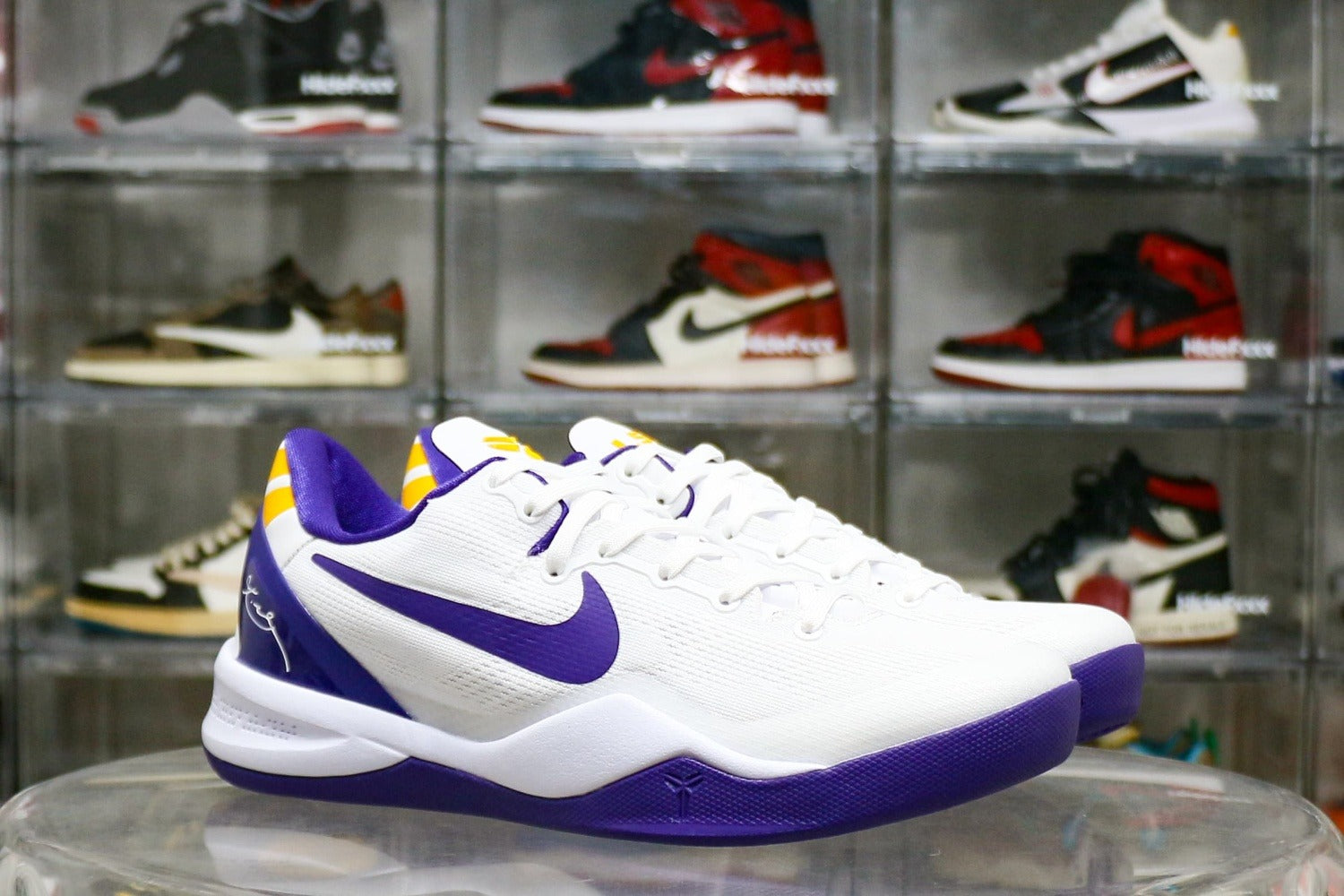 Nike Kobe 8 Protro “LSU White” PE (UA)
