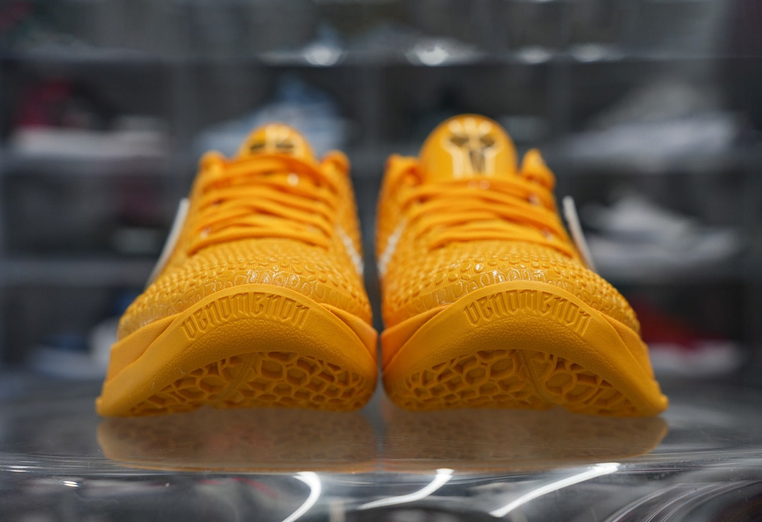 Off White x Nike Zoom Kobe 6 Yellow Custom (UA)
