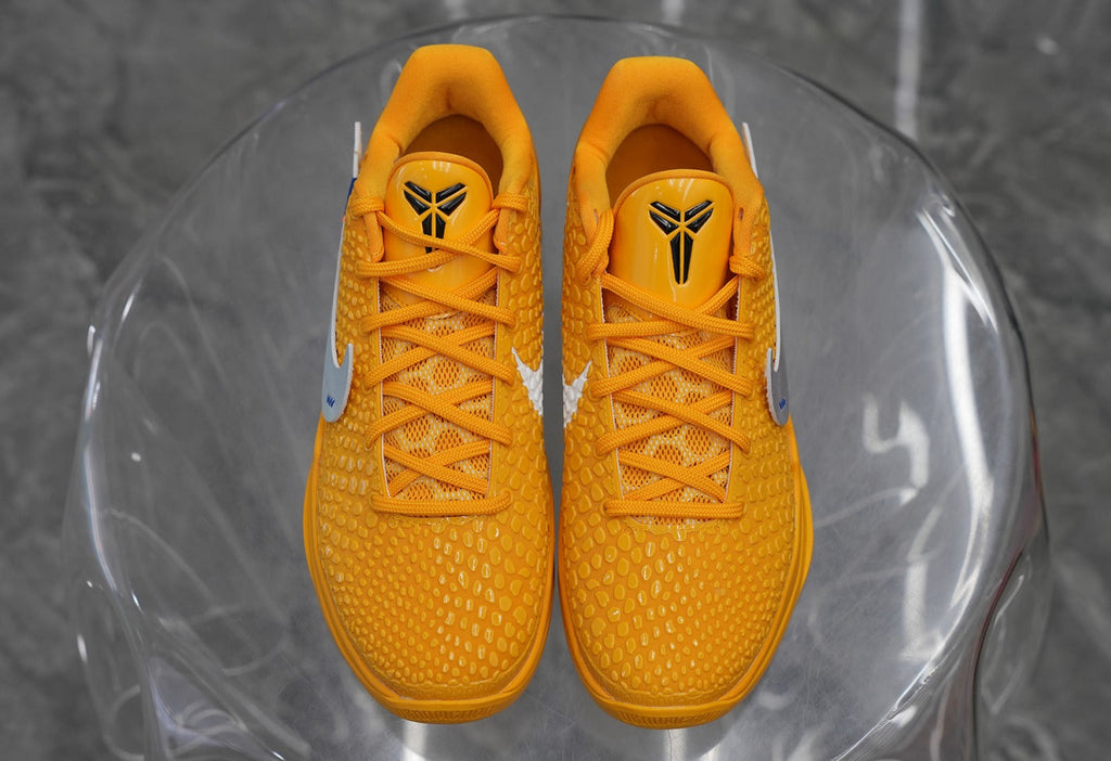 Off White x Nike Zoom Kobe 6 Yellow Custom (UA)