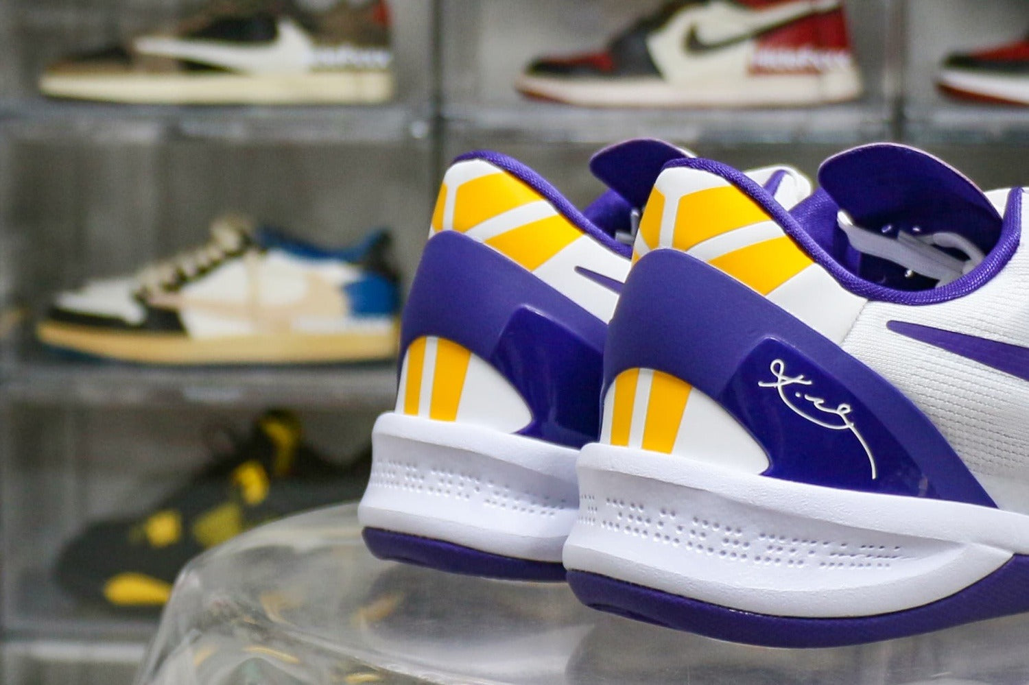 Nike Kobe 8 Protro “LSU White” PE (UA)