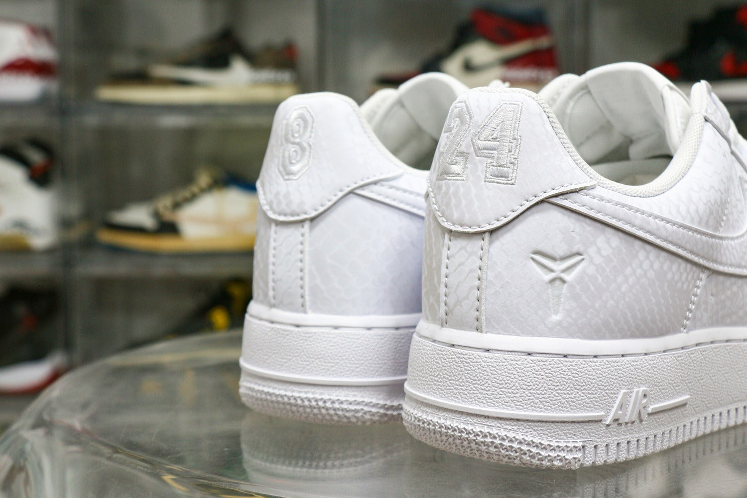 Kobe Bryant X Air Force 1 Low Forever White (UA)