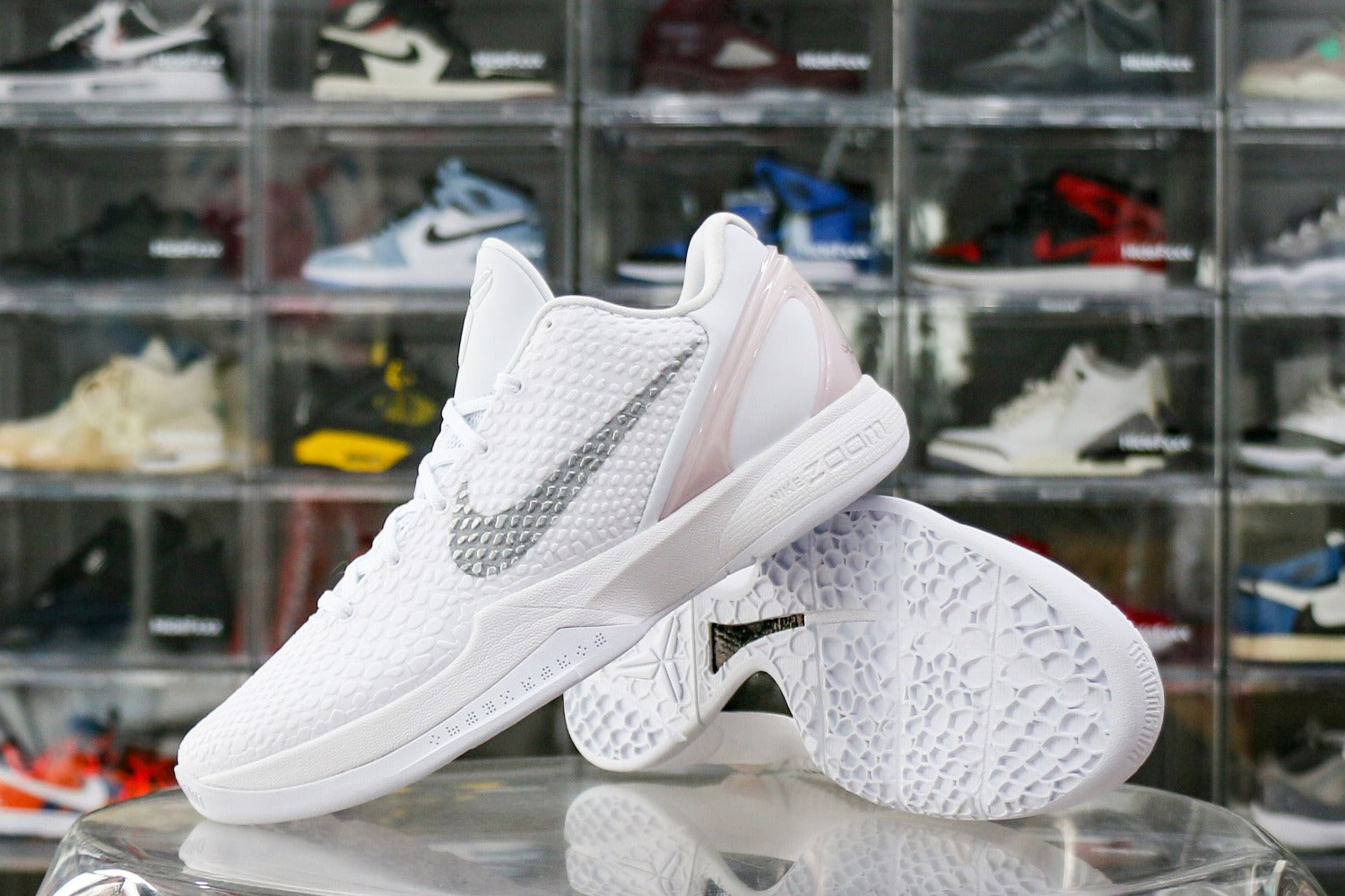 Nike Kobe 6 Protro White Grey Sample (UA)