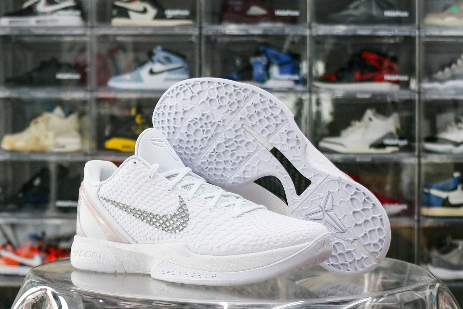 Nike Kobe 6 Protro White Grey Sample (UA)