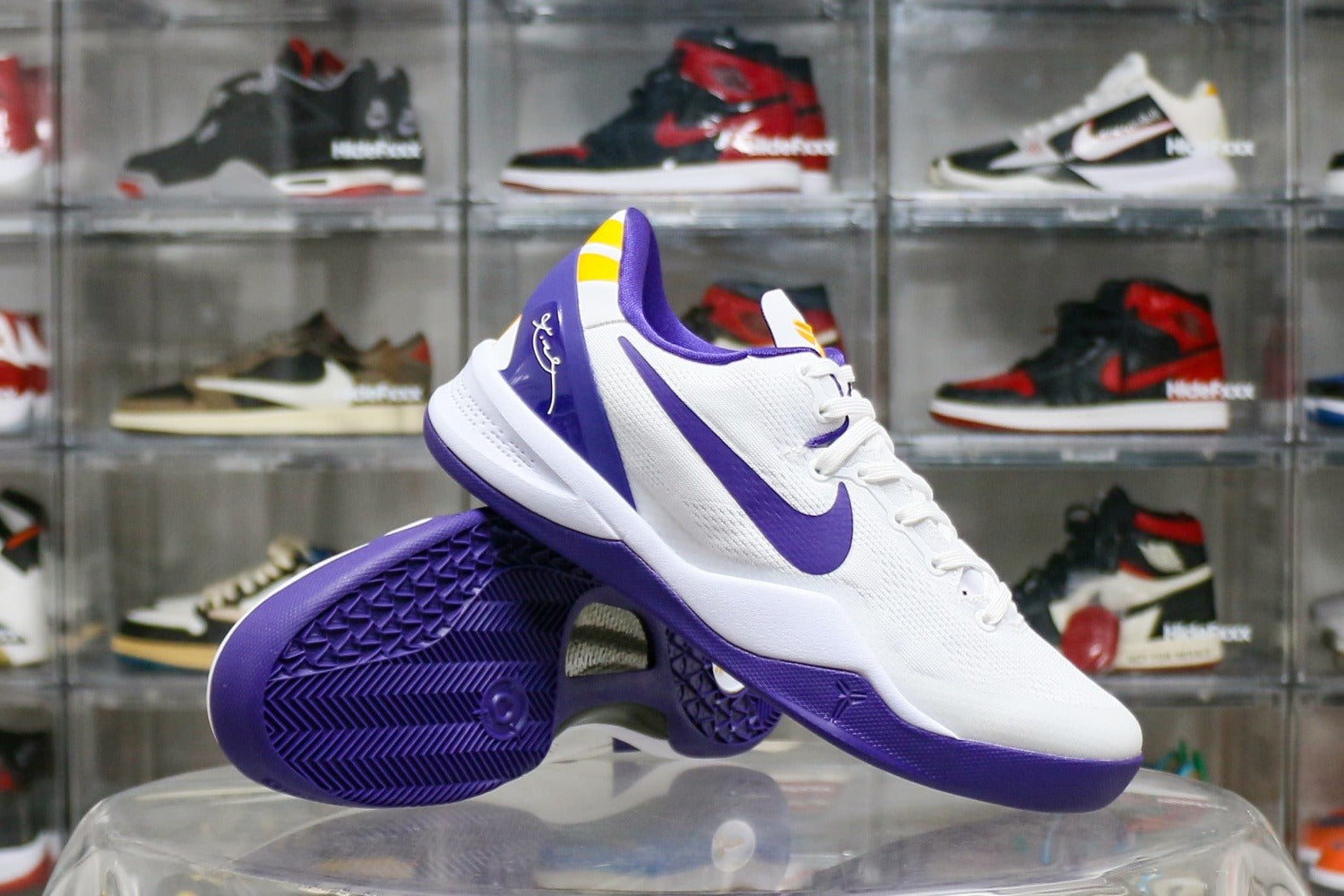 Nike Kobe 8 Protro “LSU White” PE (UA)