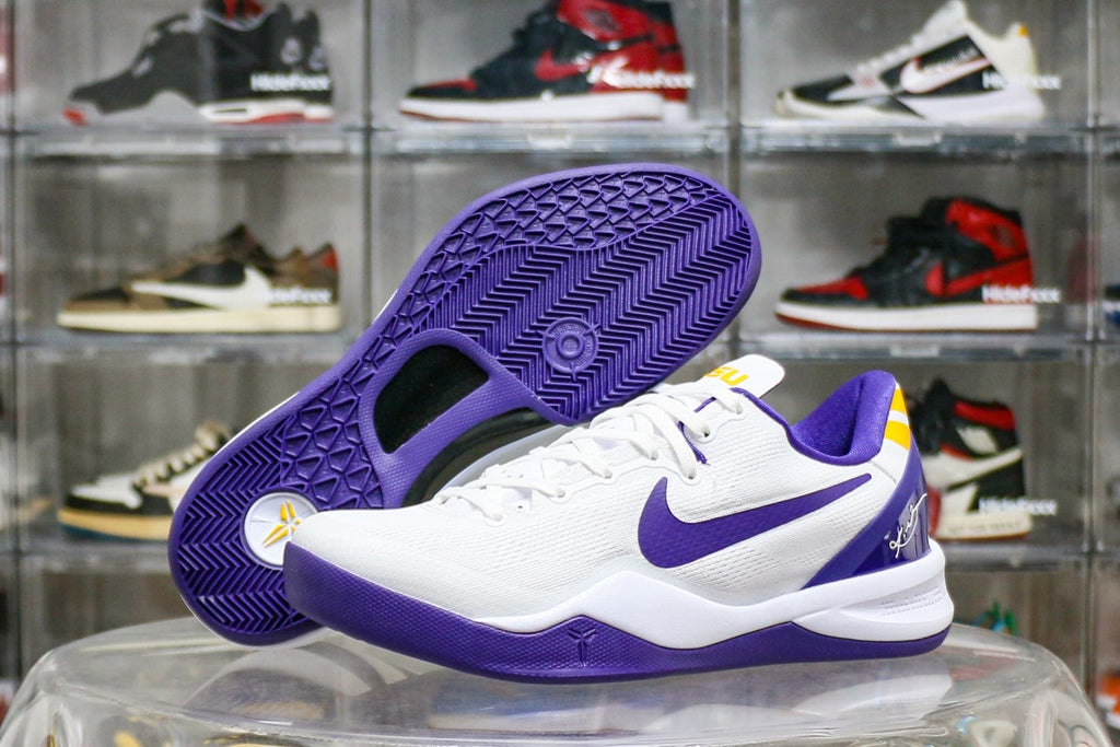 Nike Kobe 8 Protro “LSU White” PE (UA)