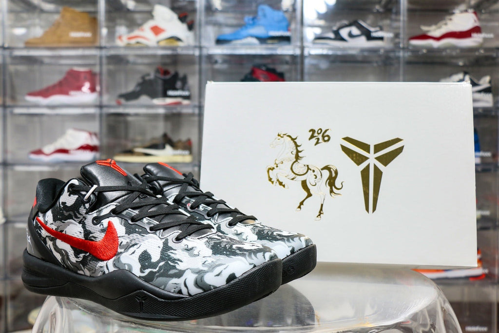 Nike Kobe 8 Protro Black Red Year Horse (UA)