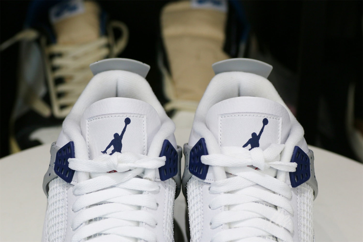 Air Jordan Retro 4 'Midnight Navy' 2022 (UA)