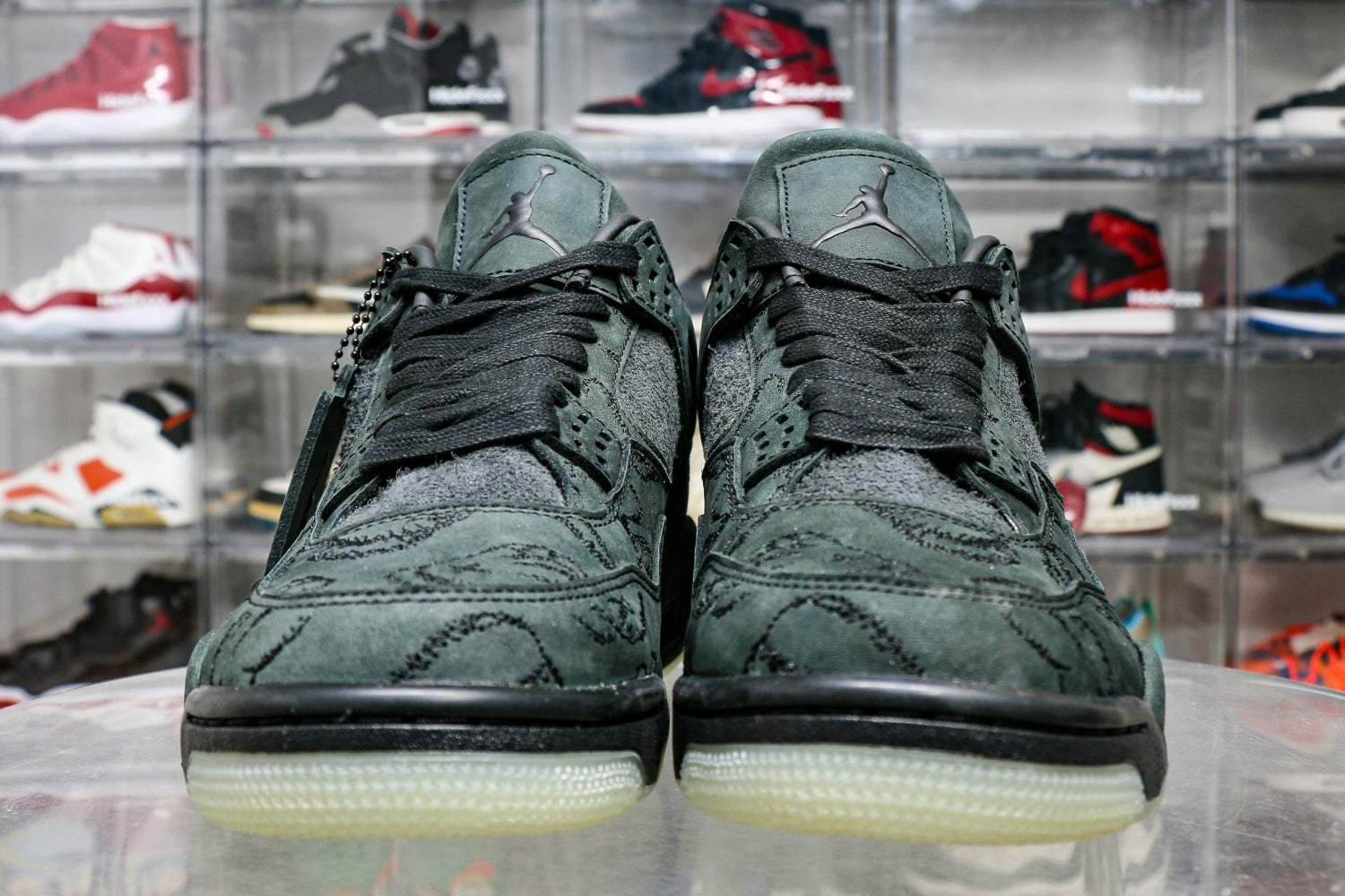 Kaws X Air Jordan 4 Retro Black 2017 (UA)