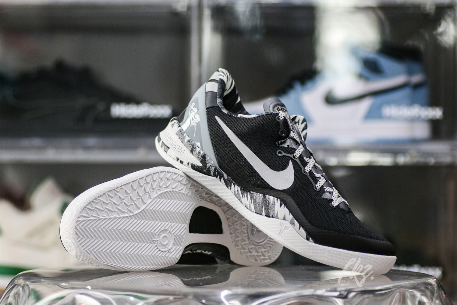 Nike Kobe 8 System Philippines Black Silver (UA)