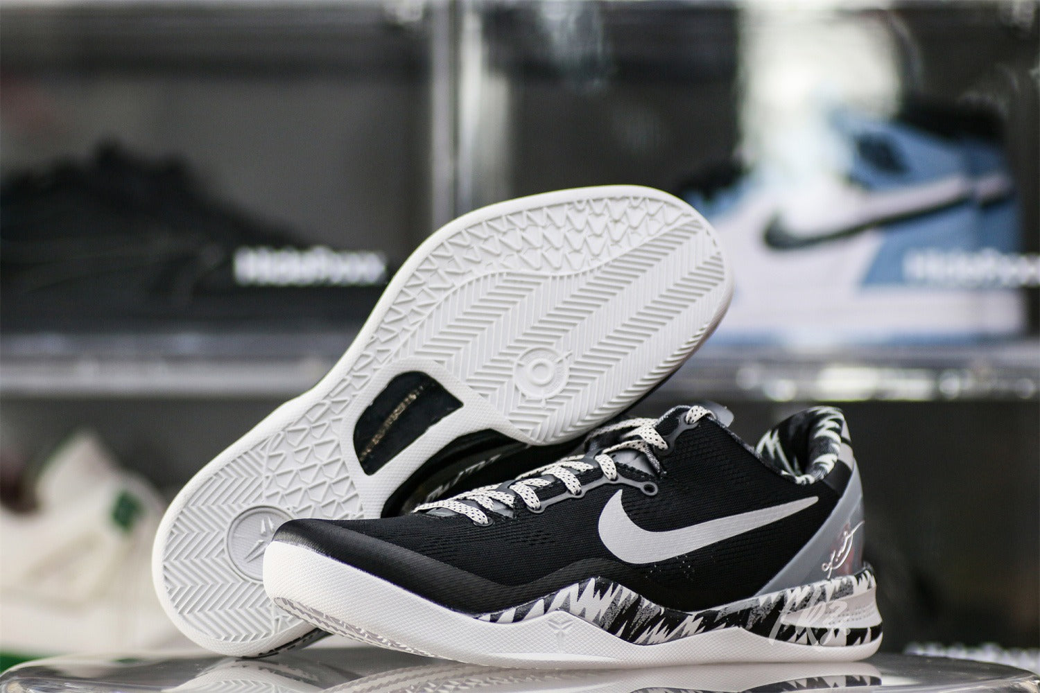 Nike Kobe 8 System Philippines Black Silver (UA)