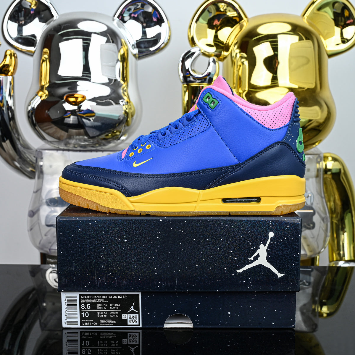 Jordan 3 Retro OG GS Brasil (UA)