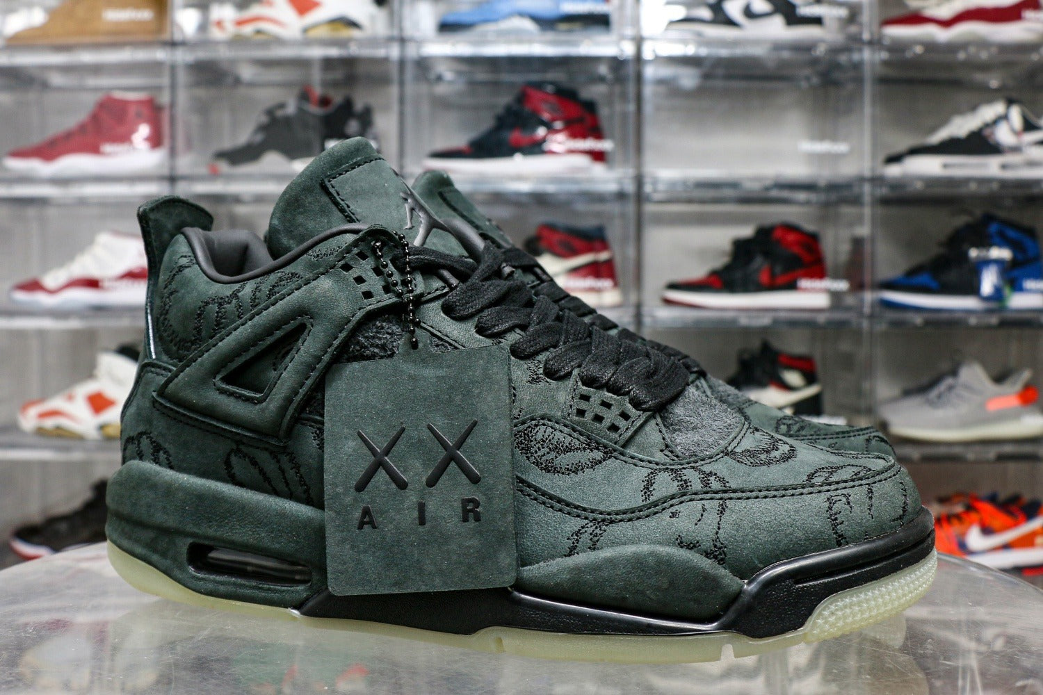 Kaws X Air Jordan 4 Retro Black 2017 (UA)