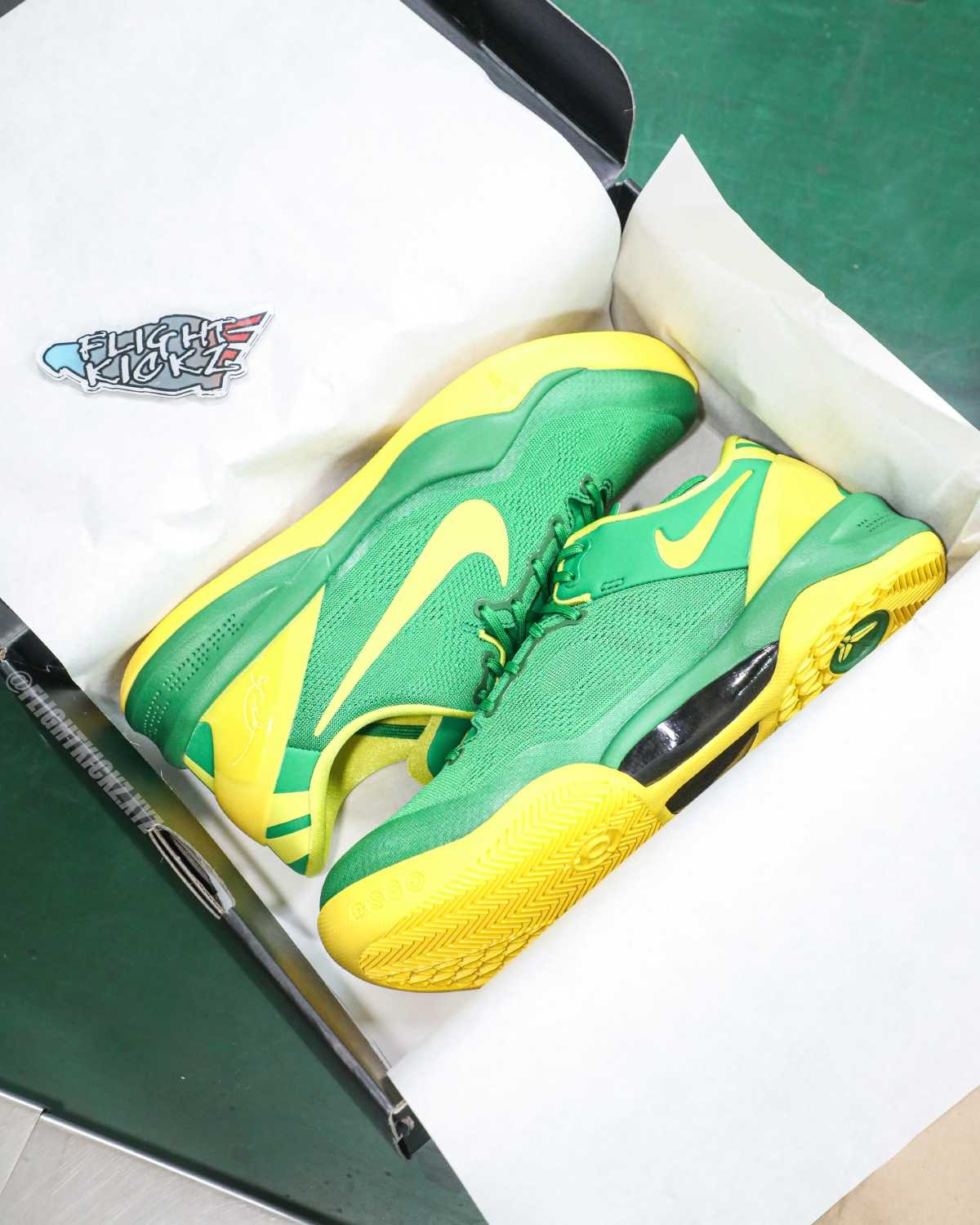 Nike Kobe 8 Oregon Ducks PE (UA)