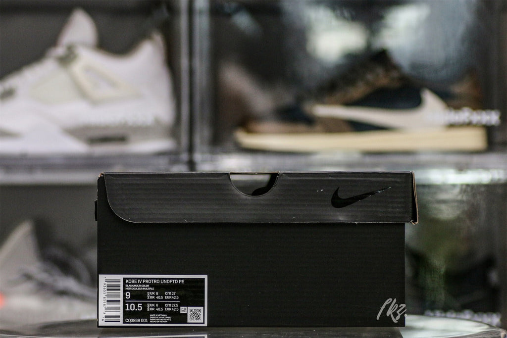 Undefeated X Kobe 4 Protro Black Mamba (UA)