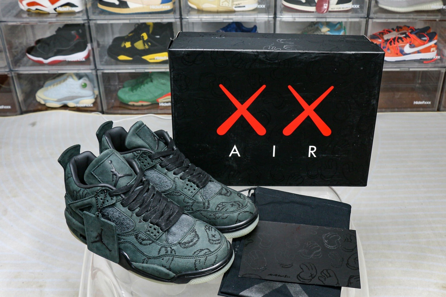 Kaws X Air Jordan 4 Retro Black 2017 (UA)