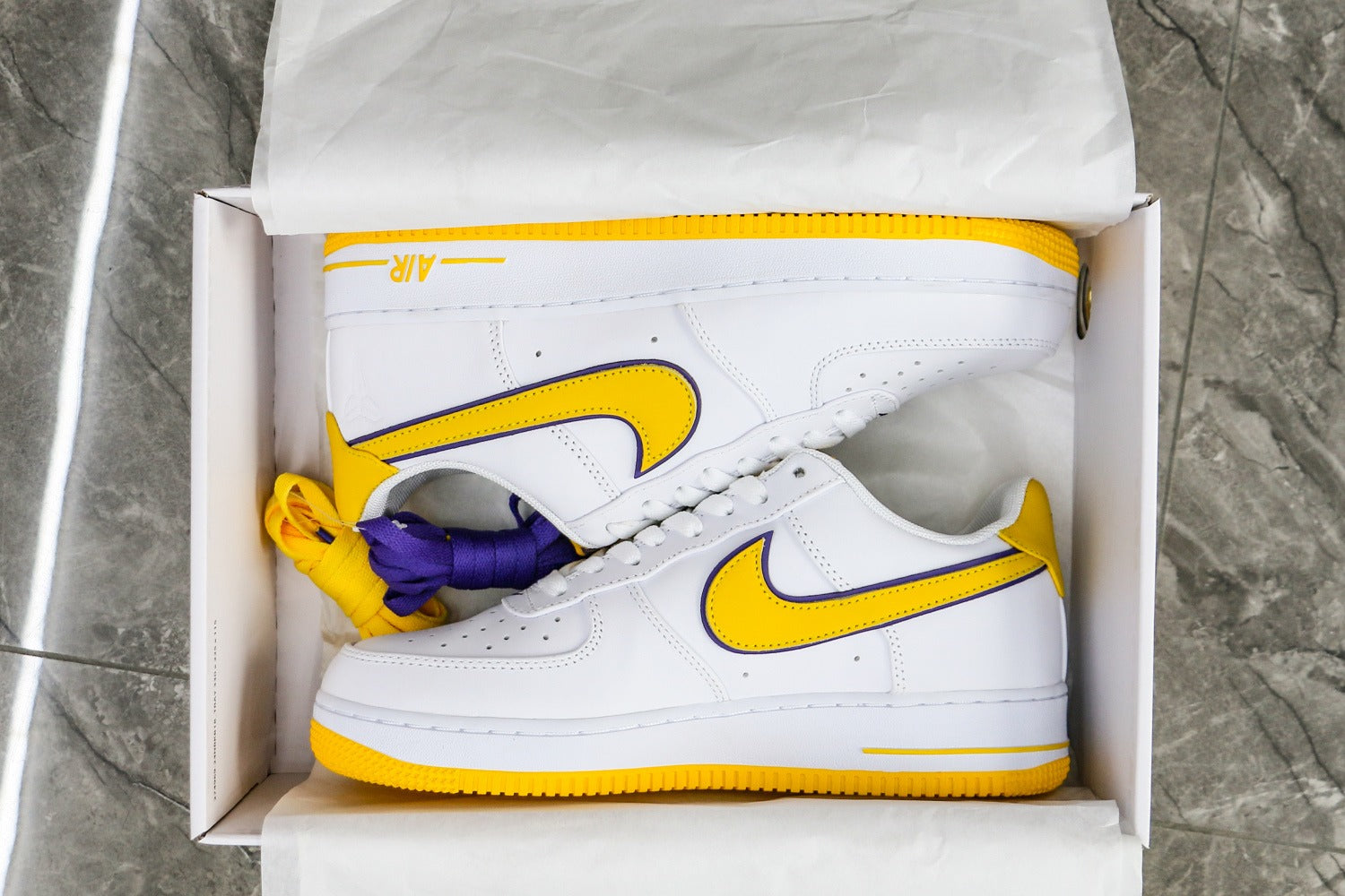 Nike Air Force 1 Low Retro QS Kobe Bryant Lakers Home (UA)