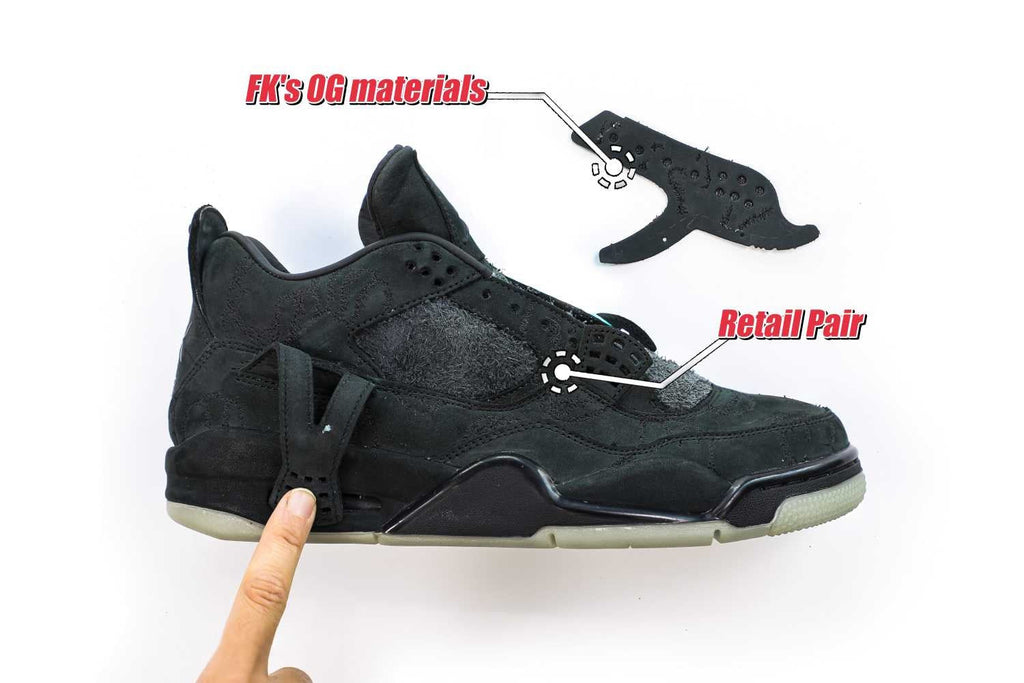 Kaws X Air Jordan 4 Retro Black 2017 (UA)