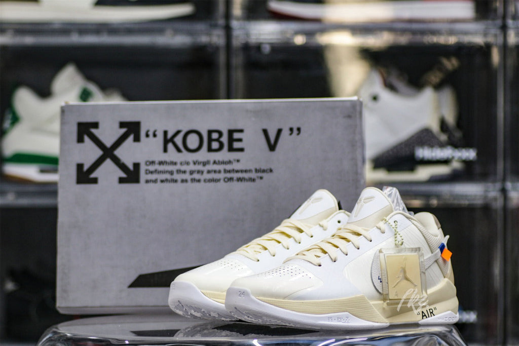 Off White x Nike Zoom Kobe 5 Custom (UA)
