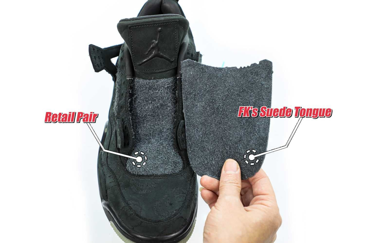 Kaws X Air Jordan 4 Retro Black 2017 (UA)