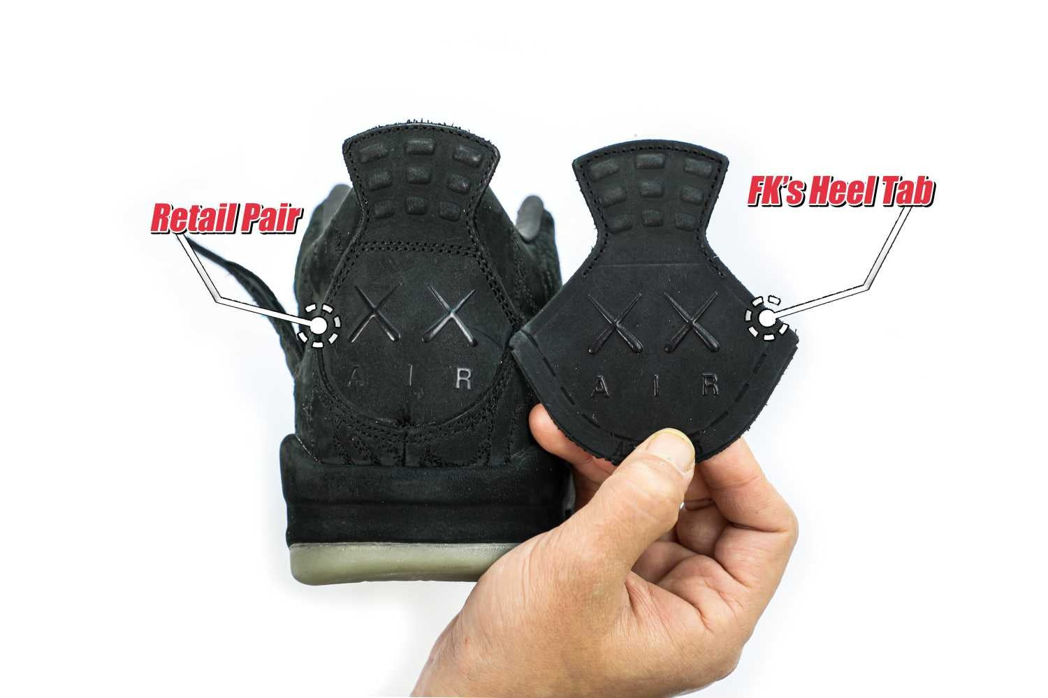Kaws X Air Jordan 4 Retro Black 2017 (UA)