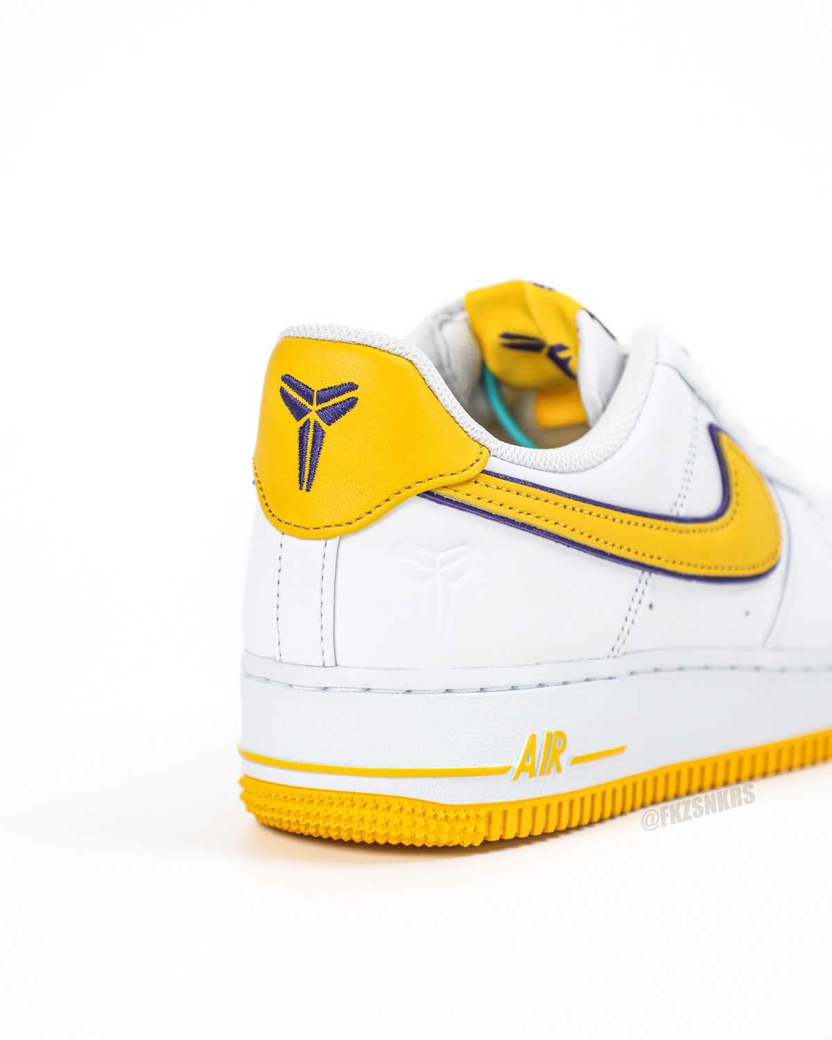 Nike Air Force 1 Low Retro QS Kobe Bryant Lakers Home (UA)