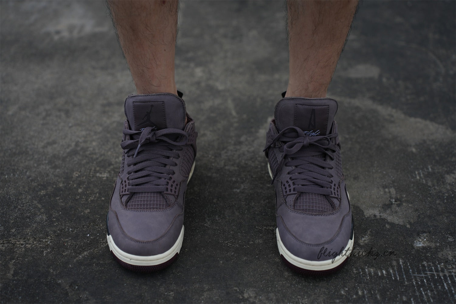 A Ma Maniére x Air Jordan 4 Retro 'Violet Ore' 2022 (UA)