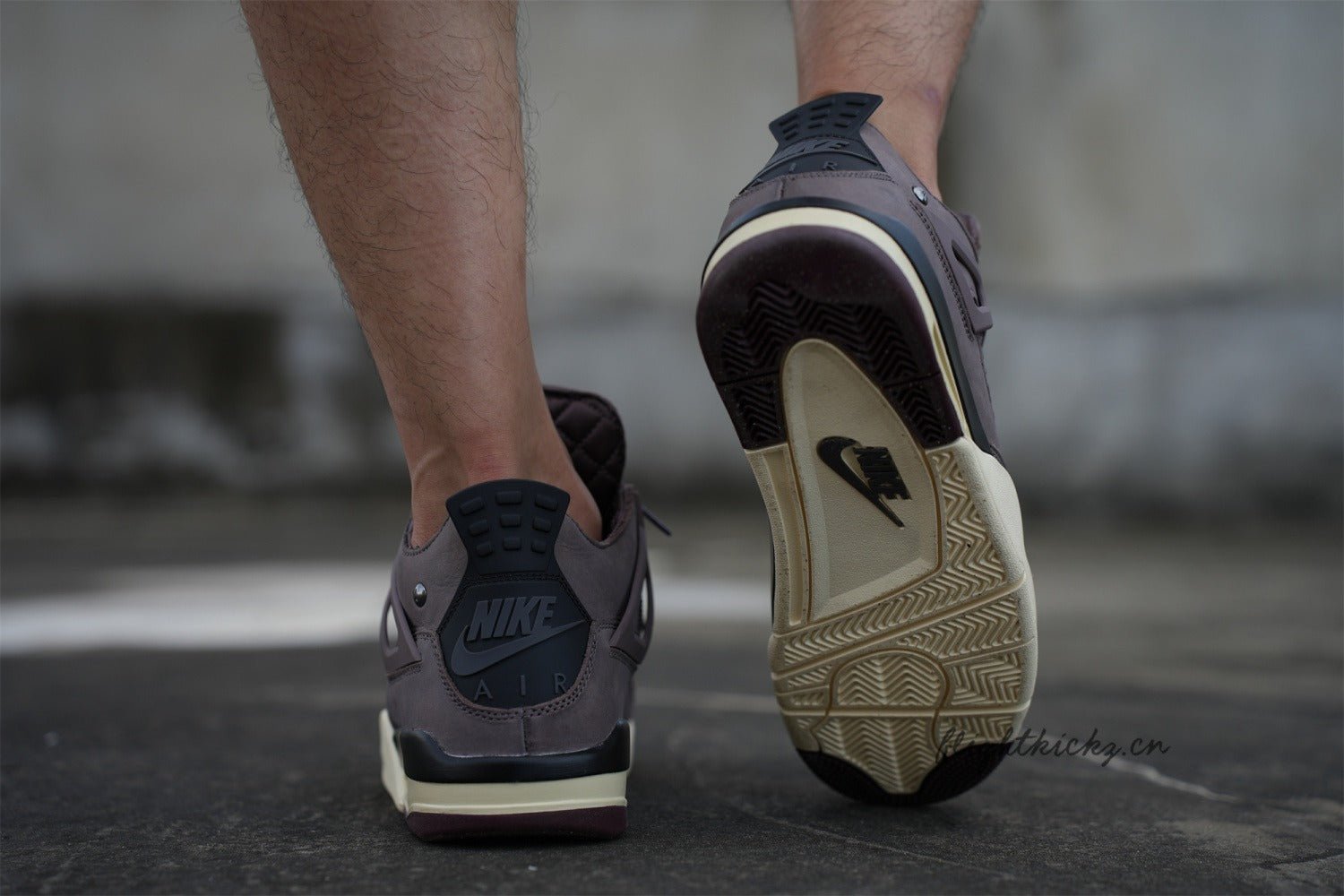 A Ma Maniére x Air Jordan 4 Retro 'Violet Ore' 2022 (UA)