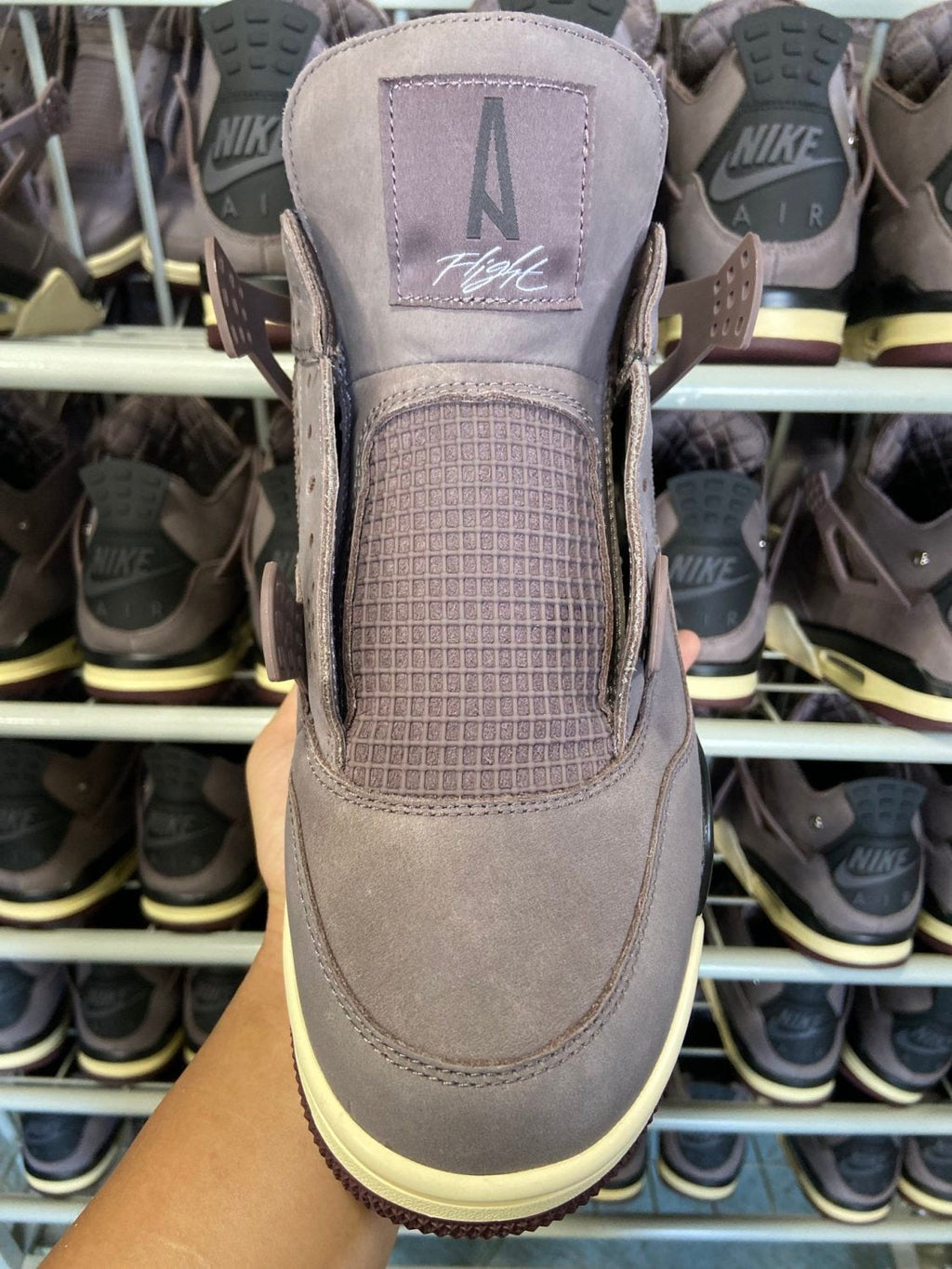 A Ma Maniére x Air Jordan 4 Retro 'Violet Ore' 2022 (UA)