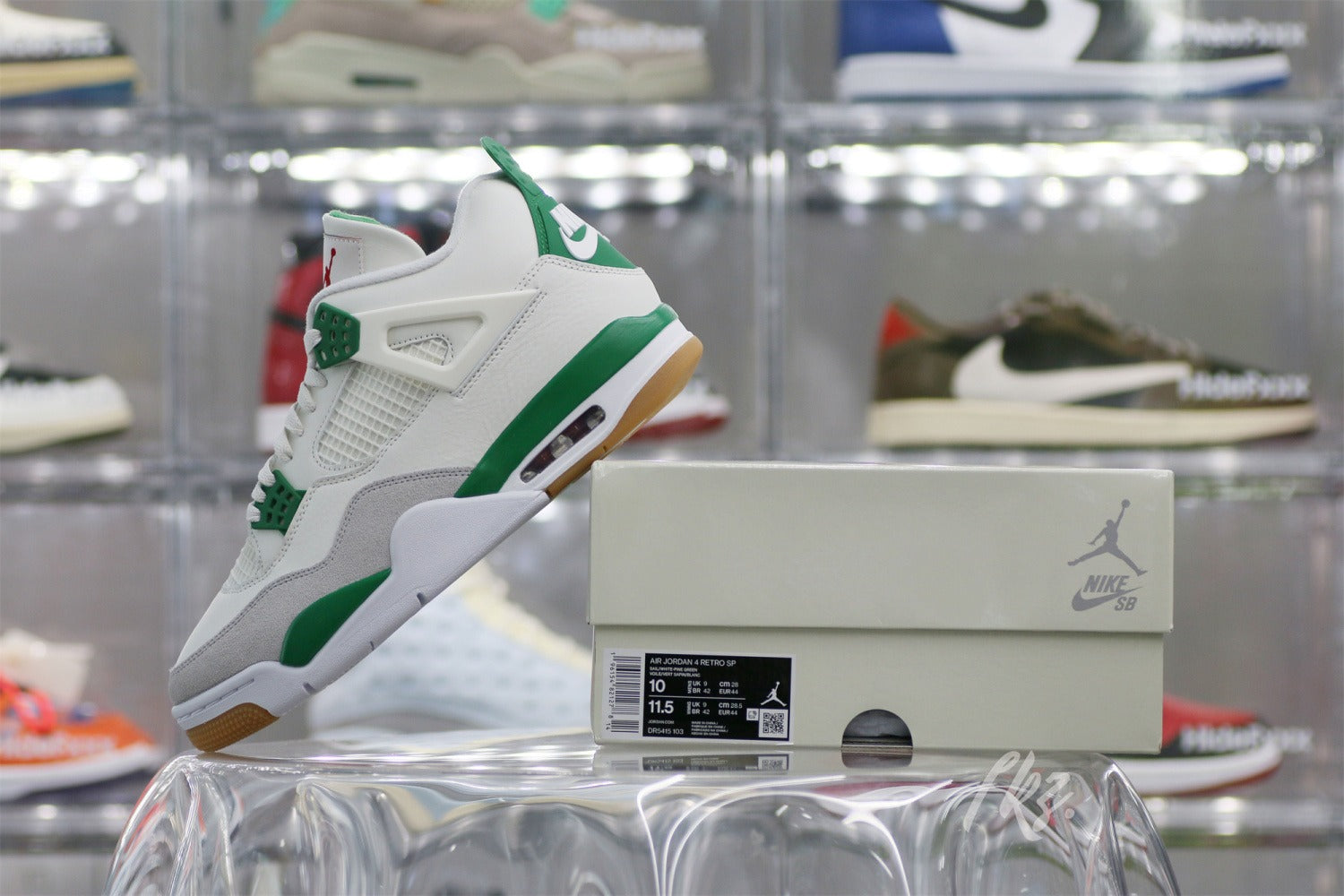 Nike SB x Air Jordan 4 “Pine Green” 2023 (UA)