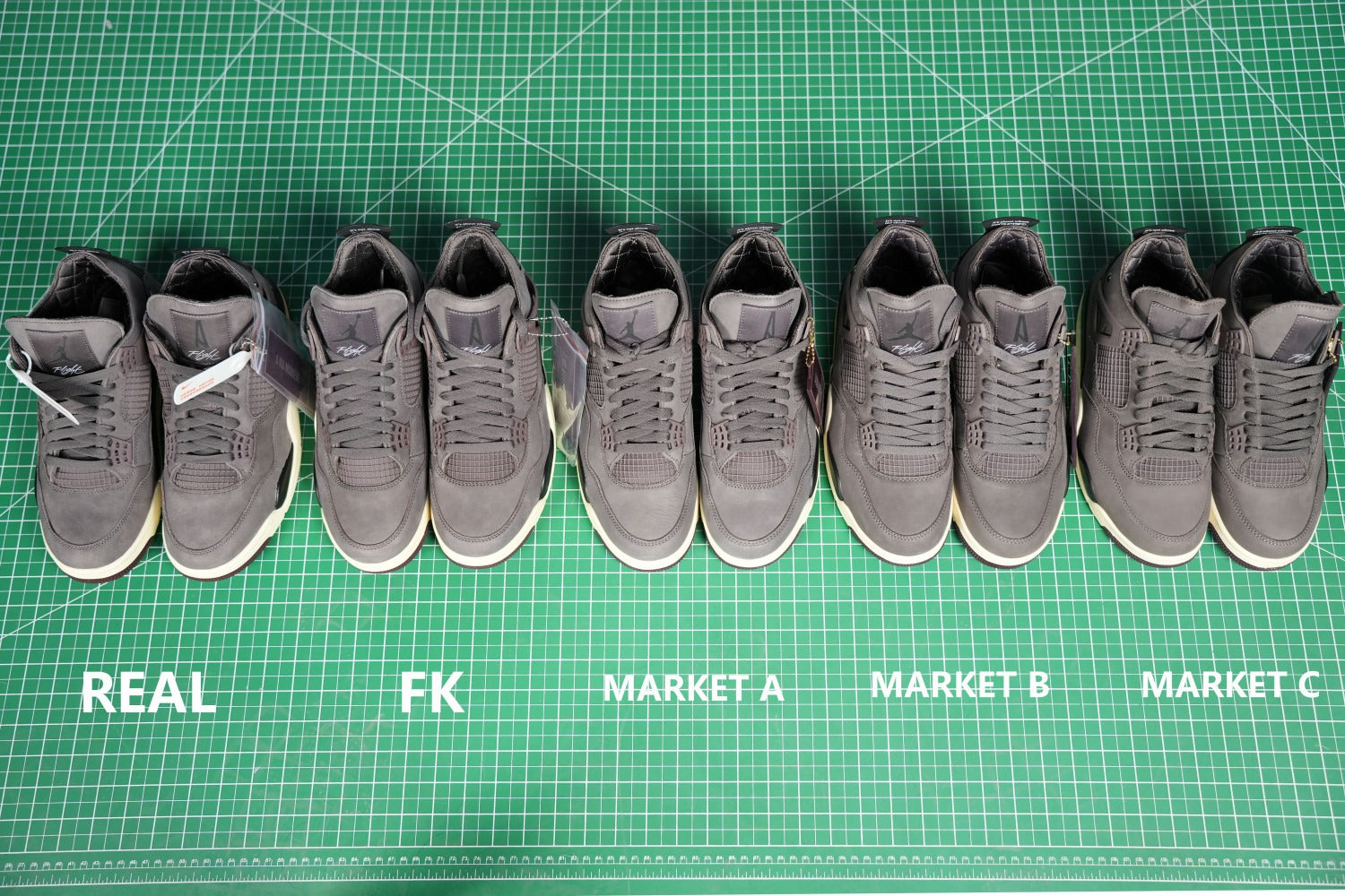 A Ma Maniére x Air Jordan 4 Retro 'Violet Ore' 2022 (UA)