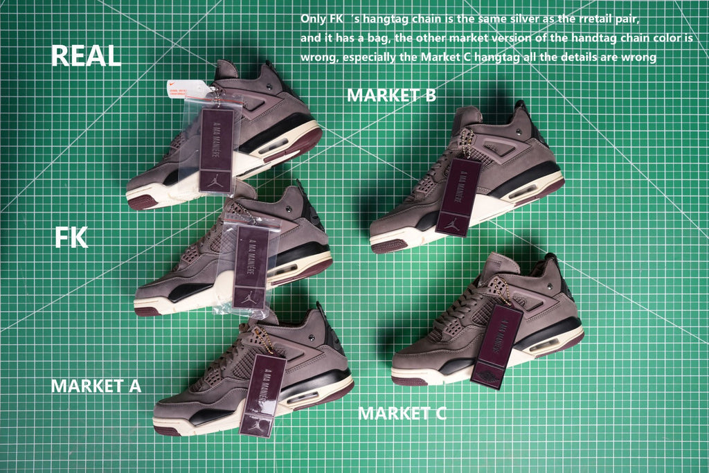 A Ma Maniére x Air Jordan 4 Retro 'Violet Ore' 2022 (UA)
