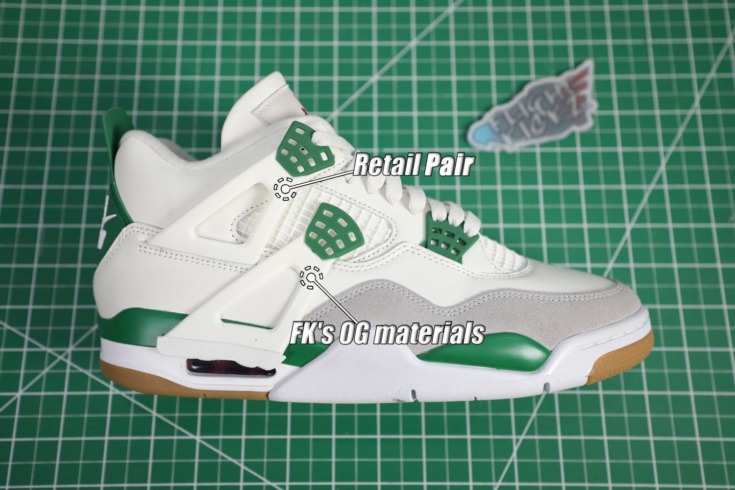Nike SB x Air Jordan 4 “Pine Green” 2023 (UA)