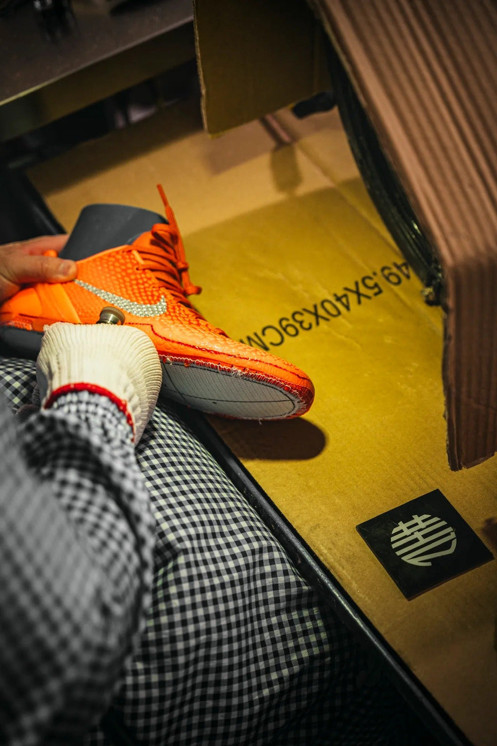 #H12 Nike Zoom Kobe 6 Protro “Total Orange”  Autêntico