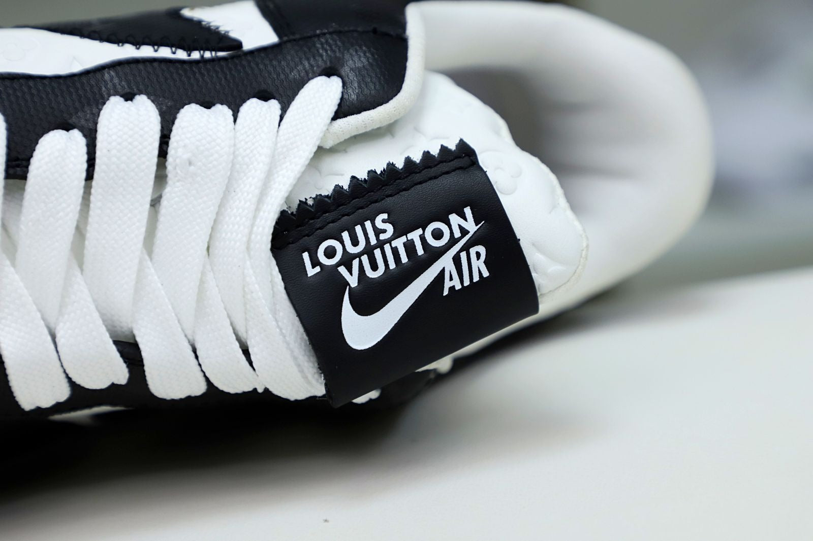 Louis Vuitton X Nike Air Force 1 Low Black White (UA)