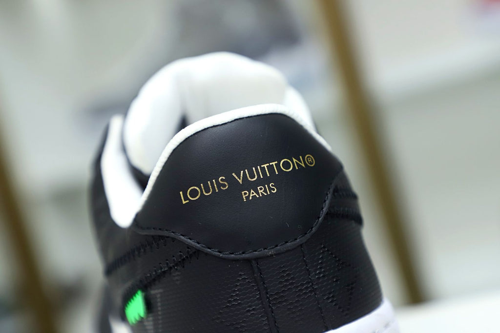 Louis Vuitton X Nike Air Force 1 Low Black White (UA)