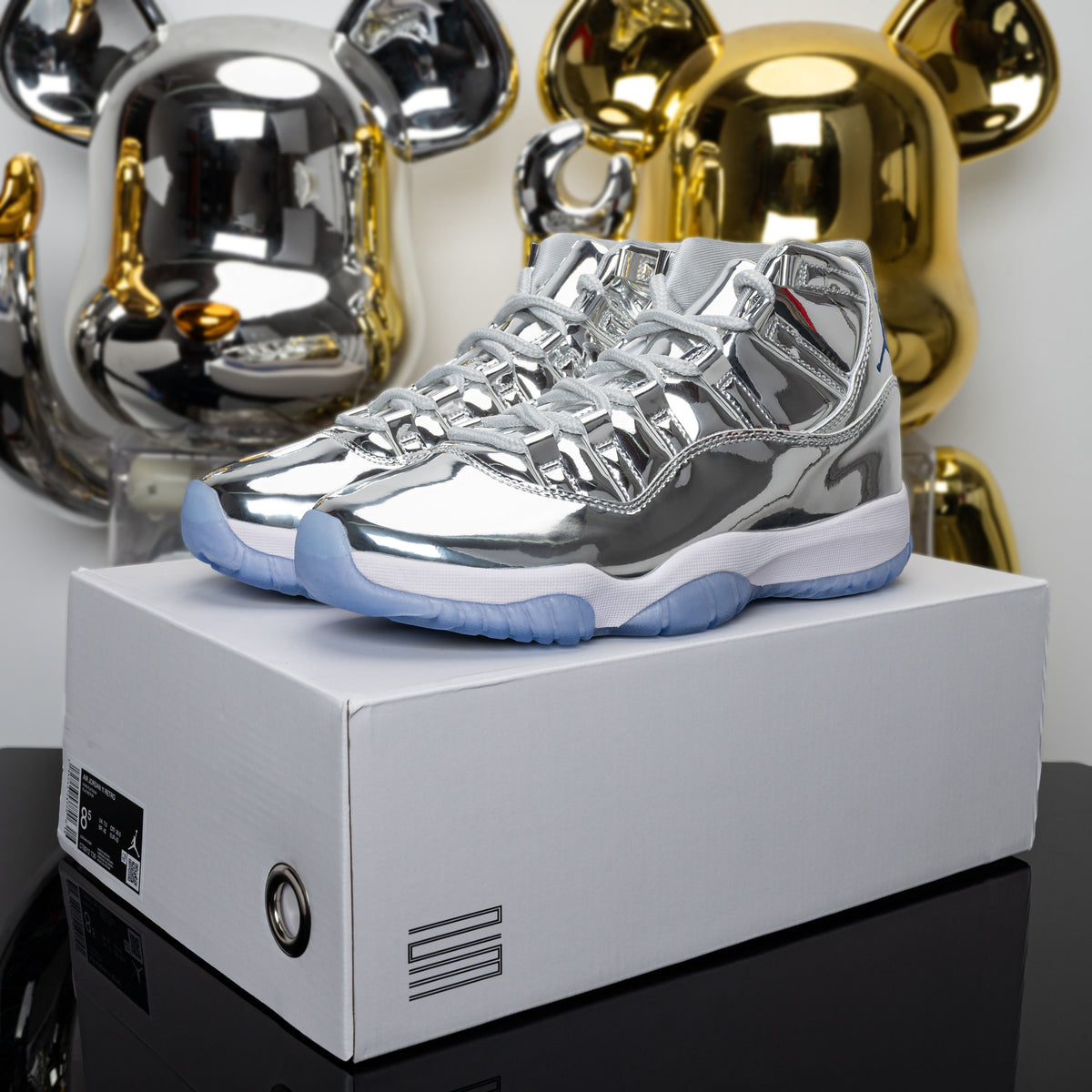 Air Jordan 11 Retro PE “Chrome” “Metallic Silver” (UA)