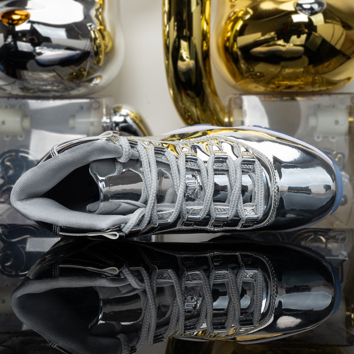 Air Jordan 11 Retro PE “Chrome” “Metallic Silver” (UA)